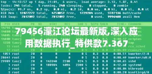 79456濠江论坛最新版,深入应用数据执行_特供款7.367