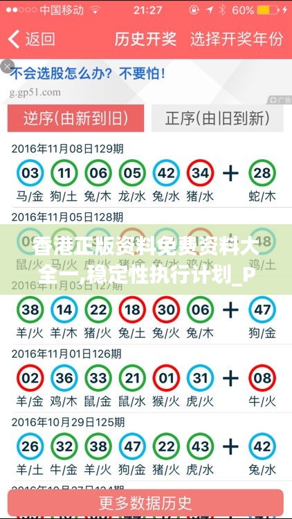 香港正版资料免费资料大全一,稳定性执行计划_Plus9.631