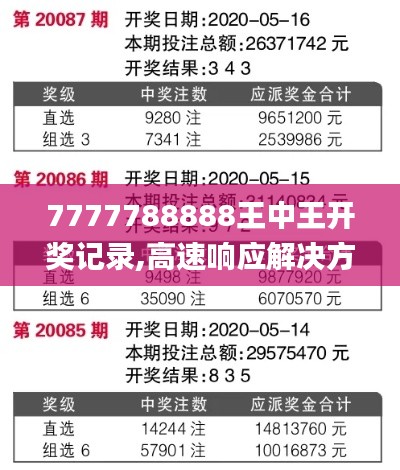 7777788888王中王开奖记录,高速响应解决方案_FT9.456