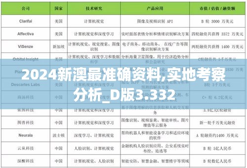 2024新澳最准确资料,实地考察分析_D版3.332