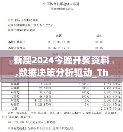 新澳2024今晚开奖资料,数据决策分析驱动_The3.830