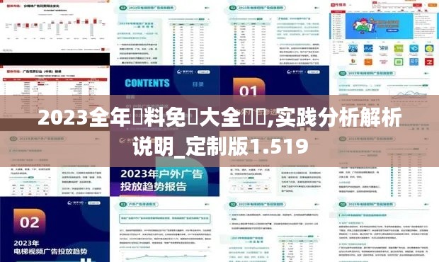 2023全年資料免費大全優勢,实践分析解析说明_定制版1.519