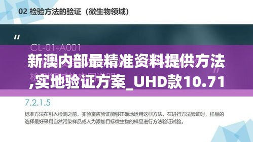 新澳内部最精准资料提供方法,实地验证方案_UHD款10.713