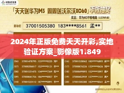 2024年正版免费天天开彩,实地验证方案_影像版1.849