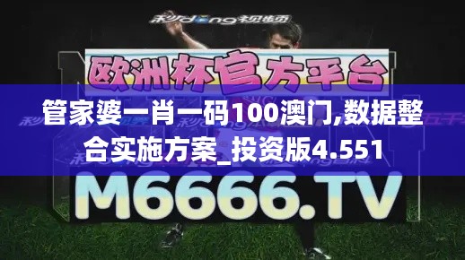 管家婆一肖一码100澳门,数据整合实施方案_投资版4.551