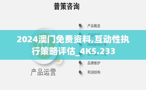 2024澳门免费资料,互动性执行策略评估_4K5.233