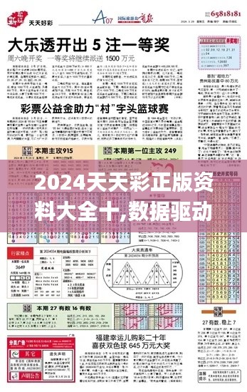 2024天天彩正版资料大全十,数据驱动决策执行_8DM8.915