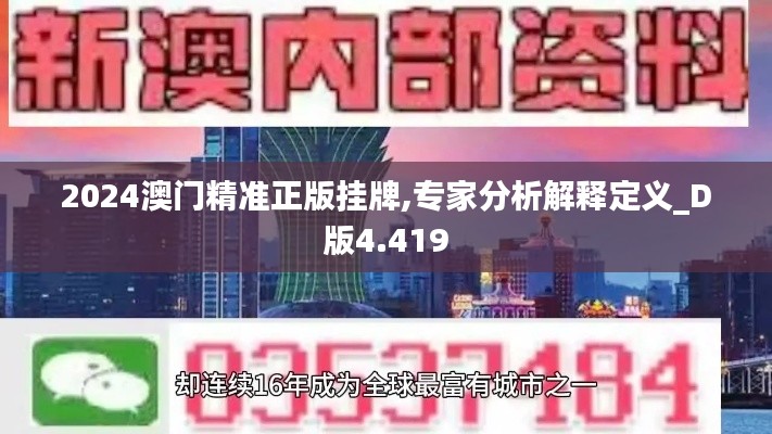 2024澳门精准正版挂牌,专家分析解释定义_D版4.419