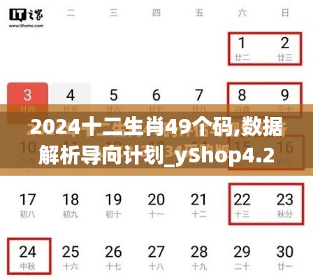 2024十二生肖49个码,数据解析导向计划_yShop4.222