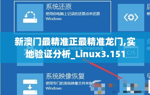 新澳门最精准正最精准龙门,实地验证分析_Linux3.151