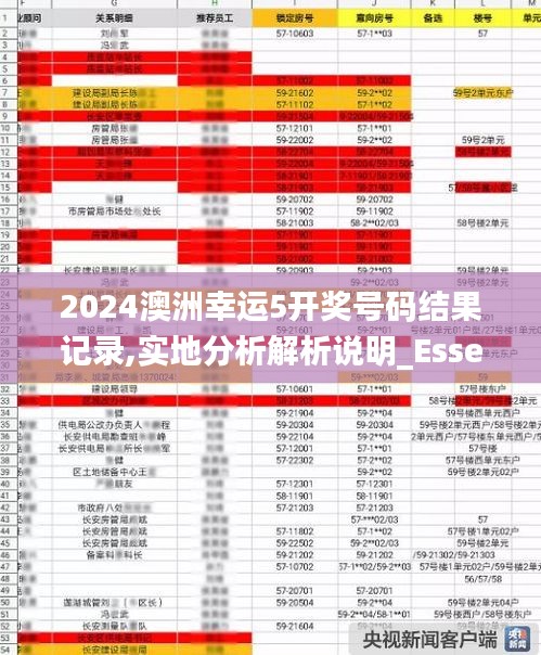 2024澳洲幸运5开奖号码结果记录,实地分析解析说明_Essential5.992