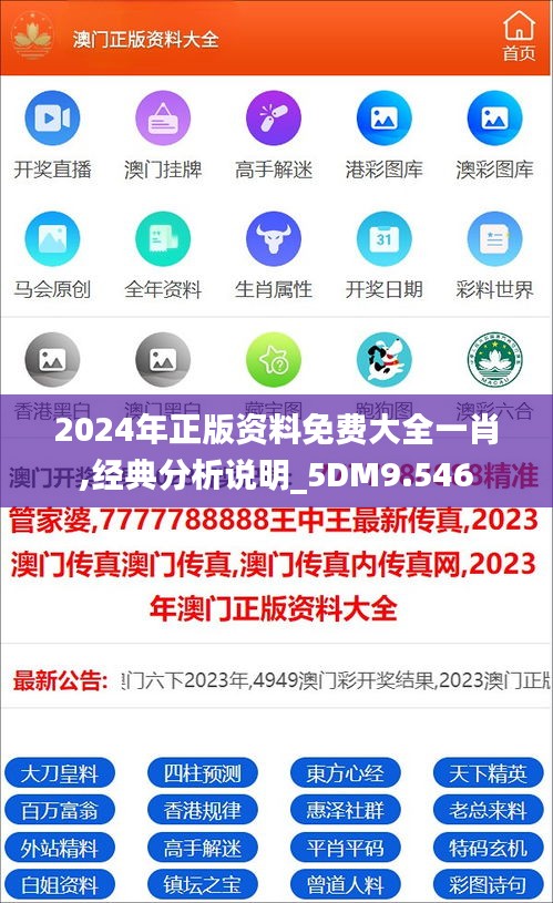 2024年正版资料免费大全一肖,经典分析说明_5DM9.546