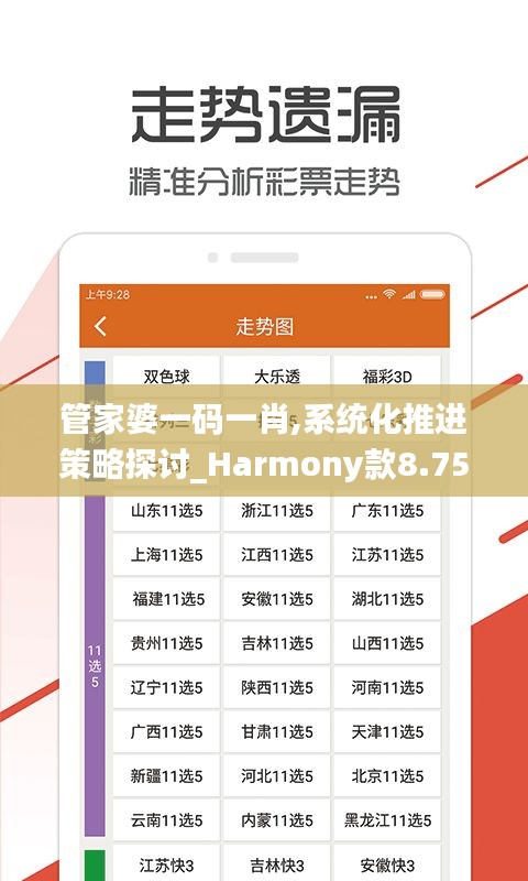 管家婆一码一肖,系统化推进策略探讨_Harmony款8.755