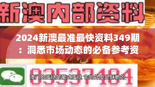 2024新澳最准最快资料349期：洞悉市场动态的必备参考资料