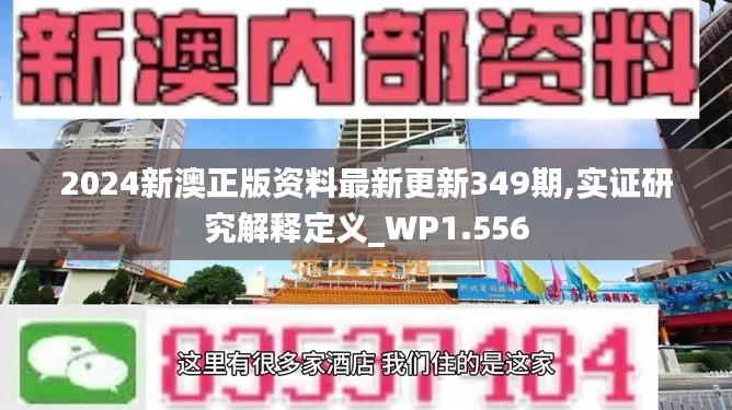 2024新澳正版资料最新更新349期,实证研究解释定义_WP1.556