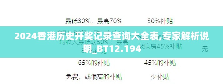 2024香港历史开奖记录查询大全表,专家解析说明_BT12.194