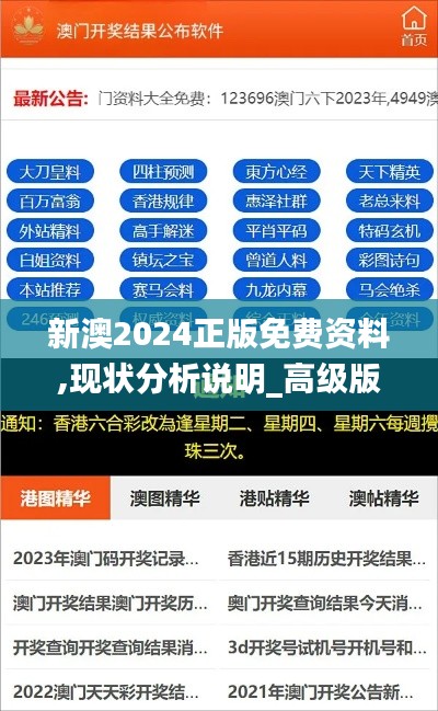 新澳2024正版免费资料,现状分析说明_高级版6.276