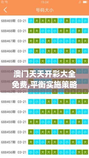 澳门天天开彩大全免费,平衡实施策略_LT4.852