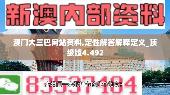 澳门大三巴网站资料,定性解答解释定义_顶级版4.492