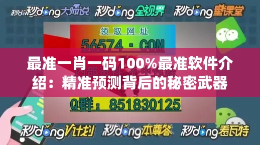 最准一肖一码100%最准软件介绍：精准预测背后的秘密武器